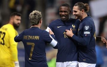 Франция забила 14 безответных голов Гибралтару