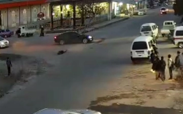 В Самарканде водитель Gentra сбил школьника и скрылся с места ДТП