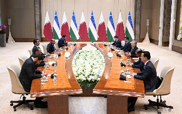 Шавкат Мирзиёев провел переговоры с эмиром Катара