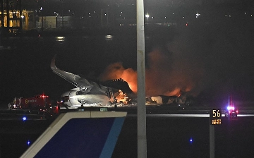 Пять человек стали жертвами авиакатастрофы в аэропорту Токио