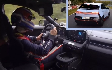 Hyundai Ioniq 5 N на Нюрбургнинге показал Mercedes-AMG E 63 S 4Matic