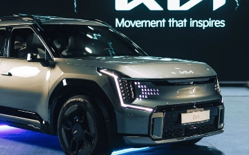 Электрический кроссовер Kia EV9 официально представлен в Узбекистане