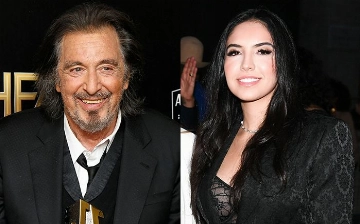 Аль Пачино застали на свидании со своей бывшей Нур Альфалла