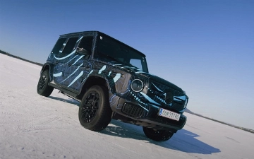Гендиректор Mercedes-Benz испытал новейший электрический G-класс и раскрыл некоторые характеристики