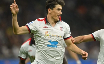 Гол Шомуродова помог «Кальяри» сыграть вничью с «Интером»