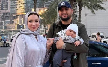 Шахзода Мухаммедова впервые показала своего сына Динислама 