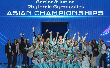 Узбекистан завершил ЧА по художественной гимнастике с 17 медалями