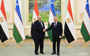 Шавкат Мирзиёев принял делегацию Сената Египта