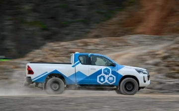 Toyota тестирует водородный пикап Hilux