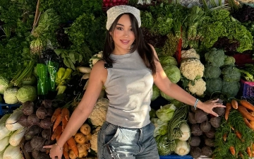 Асаль Шодиева показала, как делает покупки на рынке