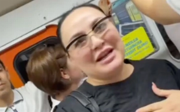 Шахло Зоирова впервые за долгое время спустилась в метро