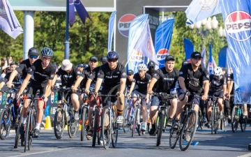 7 июля в Ташкенте прошел первый благотворительный веломарафон Pepsi Zero Marathon