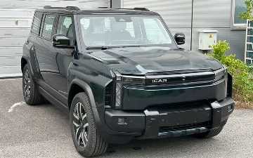 В сети показали живые фото внедорожника Chery iCar 03T