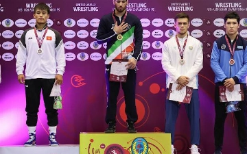 Узбекские борцы завоевали шесть медалей на ЧА U-20