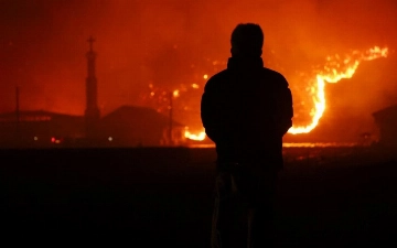 Лесные пожары в Южной Корее стали самыми масштабными в истории страны