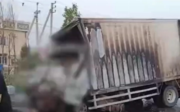 В Ташкенте два человека сгорели заживо, не сумев выбраться из Isuzu