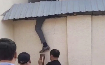 В Ташкенте должника по алиментам нашли за стеной собственного дома