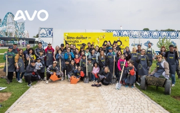 Когда бизнес дышит вместе с городом: AVO bank провели AVO eco day в парке Навруз