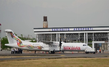 Аэропорт «Сариосиё» принял первый технический рейс после реконструкции