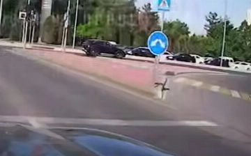 В Ташкенте водитель BYD сбил женщину на пешеходном переходе
