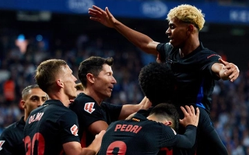 «Барса» в 28-й раз стала чемпионом Испании по футболу