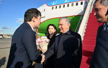 Как Шавката Мирзиёева встретили в Будапеште