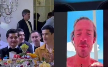 Игроки «Ман Сити» поздравили Хусанова со свадьбой