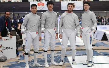 Узбекские саблисты завоевали «бронзу» на чемпионате Азии