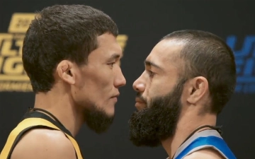 Узбекистанец проиграл казахстанцу в шоу за путевку в UFC