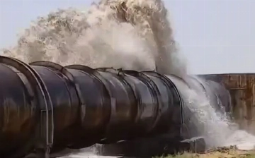 В Сурхандарье прорвало крупный трубопровод: хокимият прокомментировал ситуацию