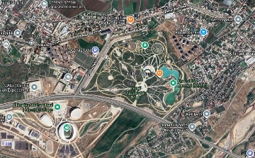 Улицу возле парка «Янги Узбекистон» перекрыли на месяц