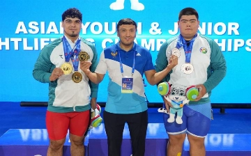 Узбекские тяжелоатлеты завоевали еще 16 медалей на молодежном ЧА