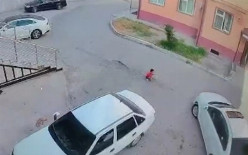 В Маргилане водитель Lacetti переехала ребенка и покинула место происшествия