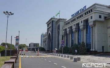 Перед Северным вокзалом Ташкента открыли полосу для подъезда машин