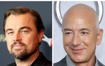 Джефф Безос и Леонардо ДиКаприо устроили двойное свидание на Ибице
