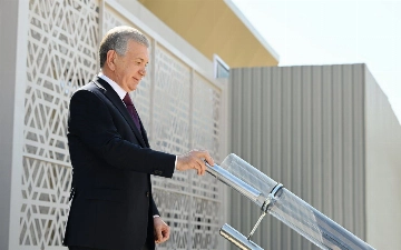 Шавкат Мирзиёев дал старт строительству Национального музея Узбекистана