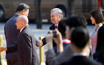 Шавкат Мирзиёев принял участие в военном параде в Китае