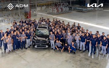 Kia отмечает важную веху: 20 000-й Sonet сошел с конвейера завода в Джизаке