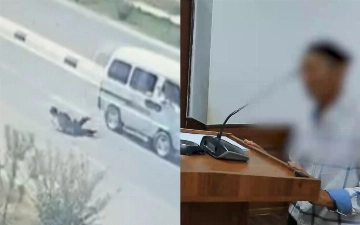 В Кашкадарье Damas едва не сбил школьника на переходе: водителя оштрафовали и лишили прав