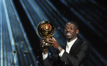 Усман Дембеле стал обладателем «Золотого мяча»