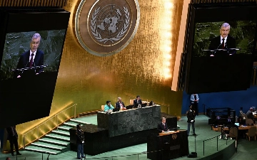 Шавкат Мирзиёев на сессии ООН высказался об Афганистане, Газе и Украине