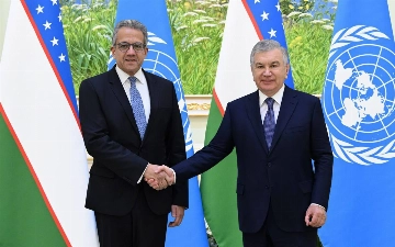 Шавкат Мирзиёев встретился с новым гендиректором ЮНЕСКО