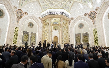 В Центре исламской цивилизации представили рукопись Хазрати Усмана