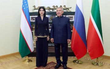 В рамках визита в Татарстан Саида Мирзиёева провела встречу с главой Республики Рустамом Миннихановым