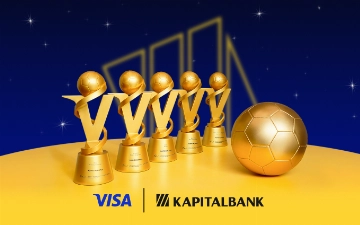 Капиталбанк снова признан лучшим банком, выпускающим карты Visa в Узбекистане
