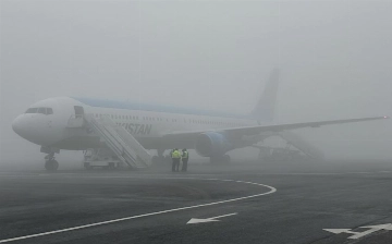 В аэропорту Ташкента из-за тумана частично ограничили прием и выпуск самолетов