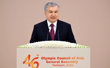 Шавкат Мирзиёев выступил на Генассамблее Олимпийского совета Азии