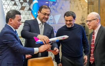 Узбекская частная авиакомпания обсудила перспективы развития сотрудничества с делегацией Посольства США 