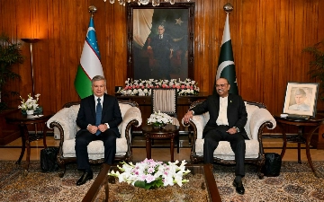 Шавкат Мирзиёев провел встречу с президентом Пакистана — что они обсудили