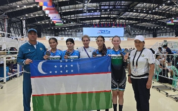 Велоспортсменки Узбекистана завоевали бронзовую медаль на ЧА 